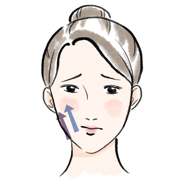 不自然な仕上がり